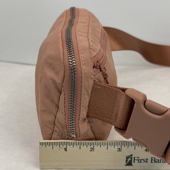 Lululemon Everywhere Belt Bag 1L Crossbody Fanny Pack Coral Pink Pastel One Size - Picture 12 of 12